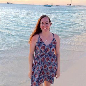 ⭐️3/$25 Paper Crane Patterned Strappy Dress